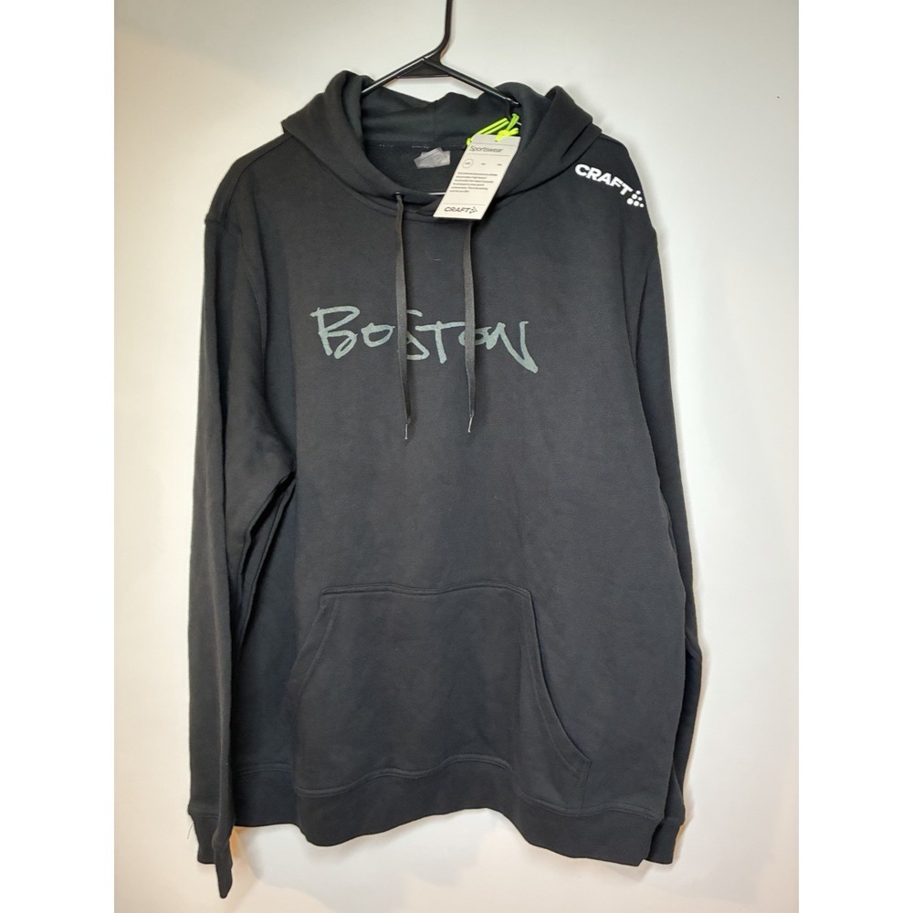 Craft‎ Sportswear Hoodie #TEAMRIVS XL black Black Skull On Back Boston Graffiti